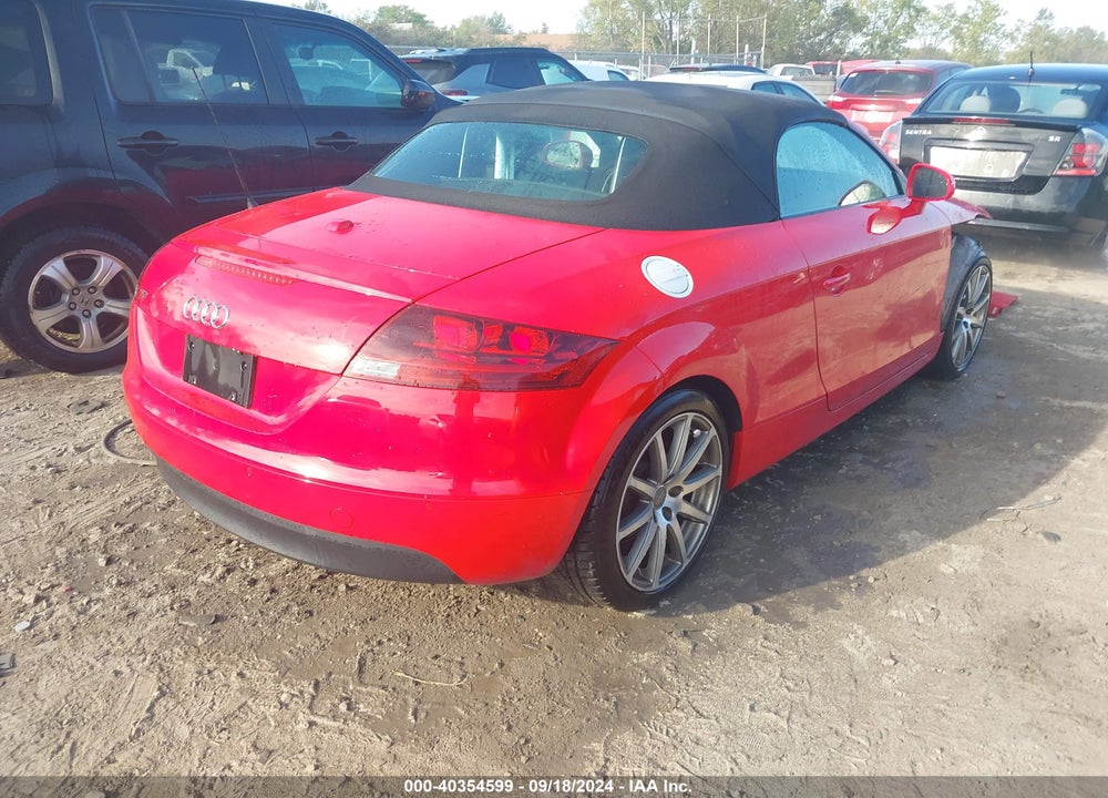 2009 AUDI TT 2.0T VIN: TRUYF38JX91006059