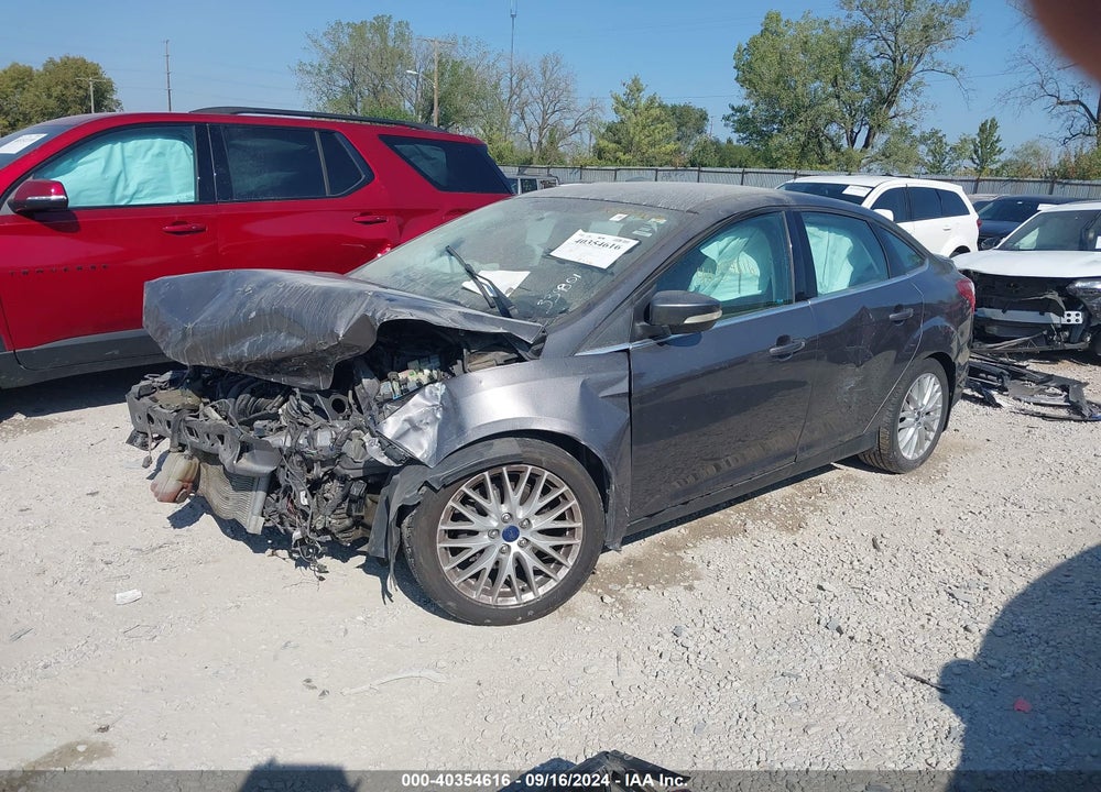 2014 FORD FOCUS TITANIUM VIN: 1FADP3J23EL339801