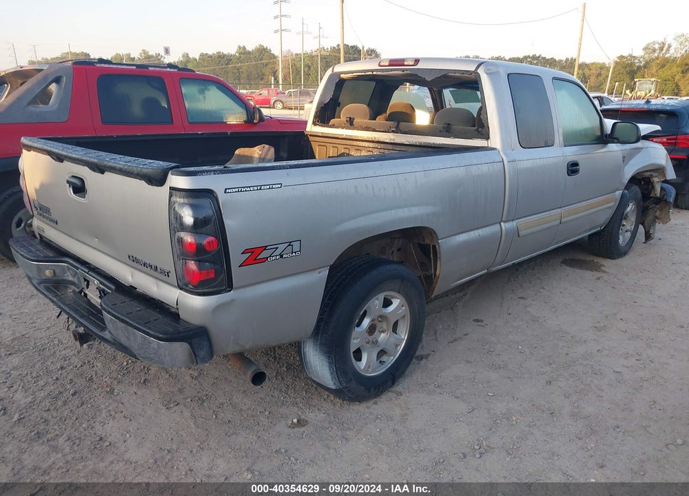 2004 CHEVROLET SILVERADO 1500 LS VIN: 2GCEK19T341177929