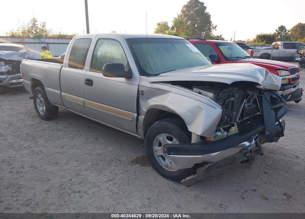 2004 CHEVROLET SILVERADO 1500 LS VIN: 2GCEK19T341177929