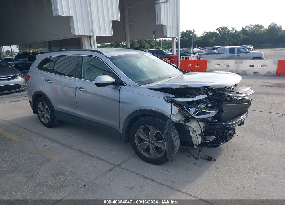 2016 HYUNDAI SANTA FE SE VIN: KM8SMDHF3GU134996