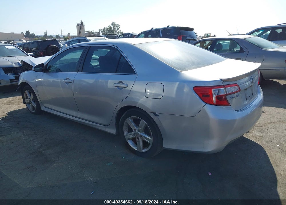 2012 TOYOTA CAMRY SE VIN: 4T1BF1FK6CU165016