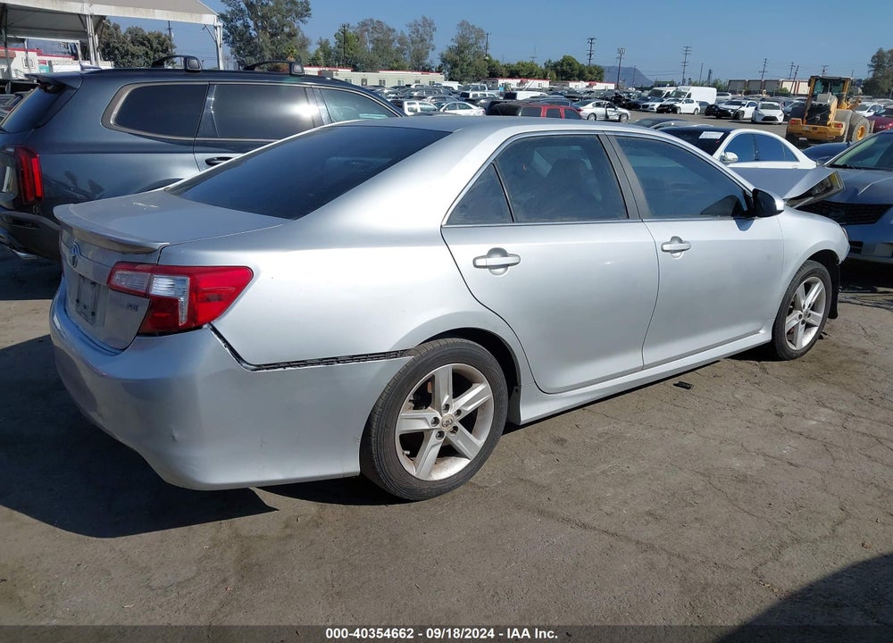 2012 TOYOTA CAMRY SE VIN: 4T1BF1FK6CU165016