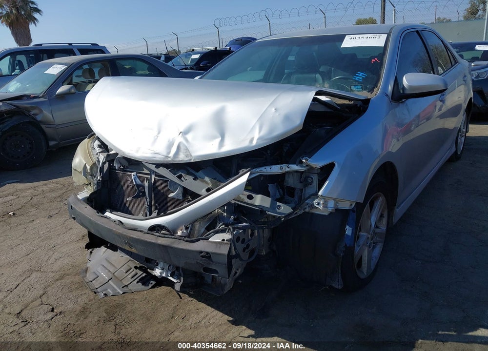 2012 TOYOTA CAMRY SE VIN: 4T1BF1FK6CU165016