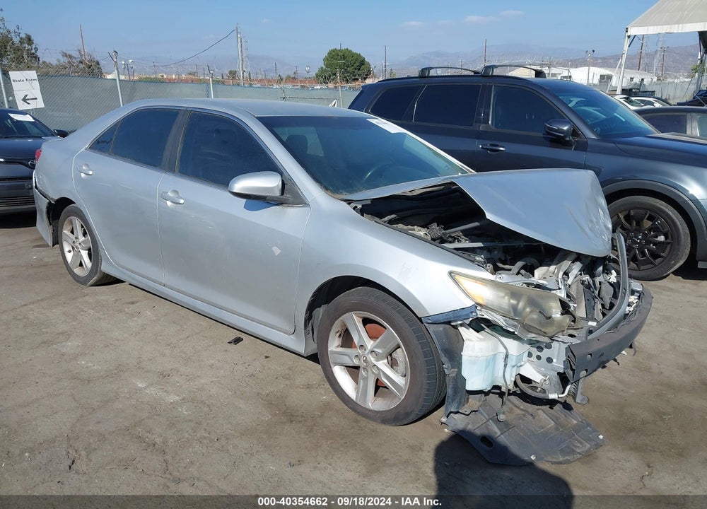 2012 TOYOTA CAMRY SE VIN: 4T1BF1FK6CU165016