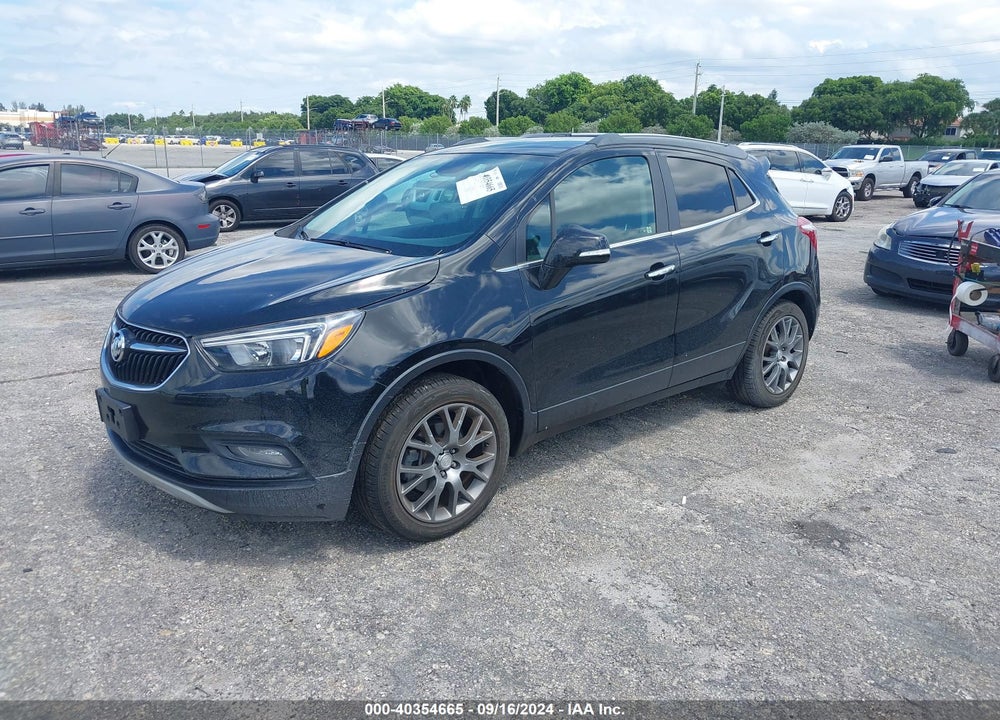 2017 BUICK ENCORE SPORT TOURING VIN: KL4CJ1SB0HB160145