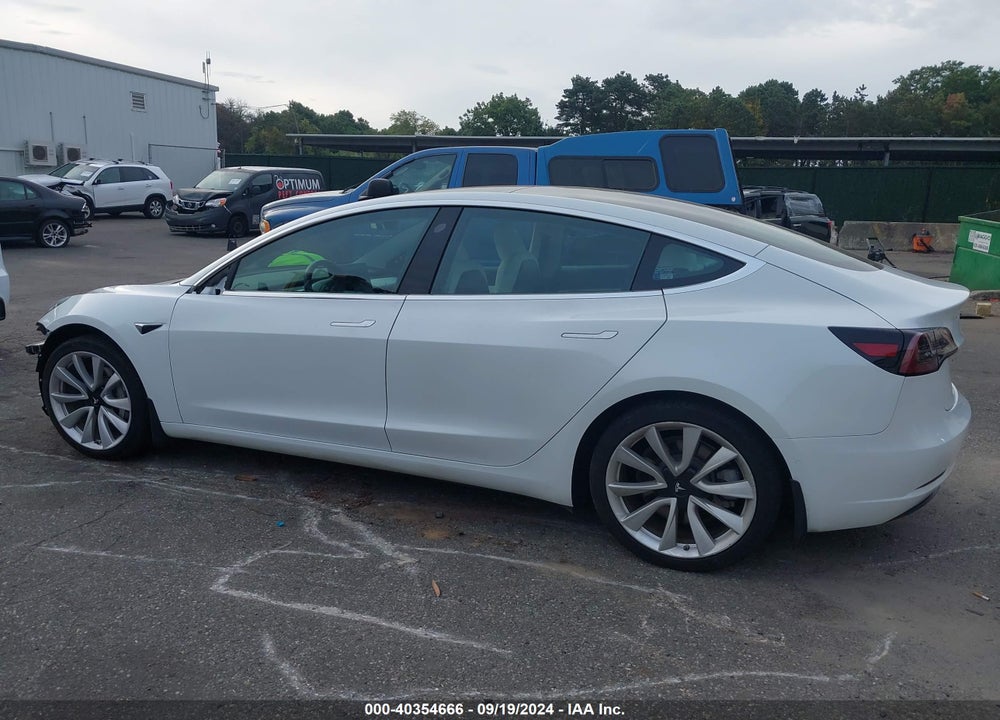 2018 TESLA MODEL 3 LONG RANGE/PERFORMANCE VIN: 5YJ3E1EB5JF101231
