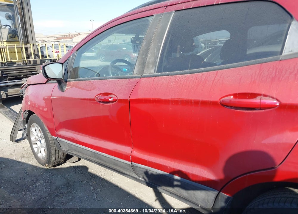 2018 FORD ECOSPORT SE VIN: MAJ3P1TE1JC172226