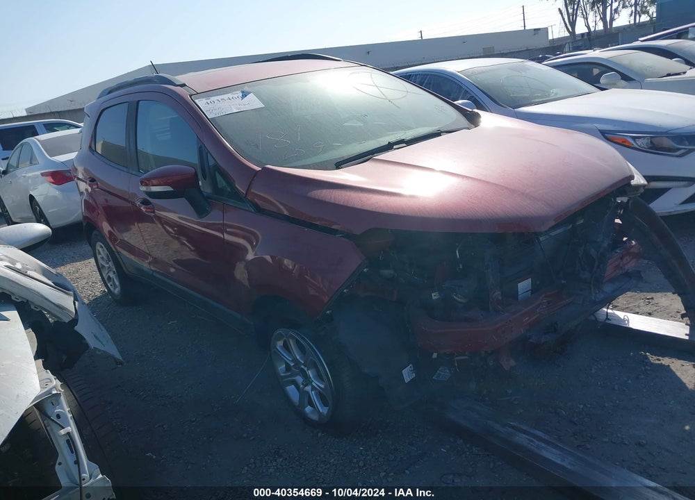 2018 FORD ECOSPORT SE VIN: MAJ3P1TE1JC172226