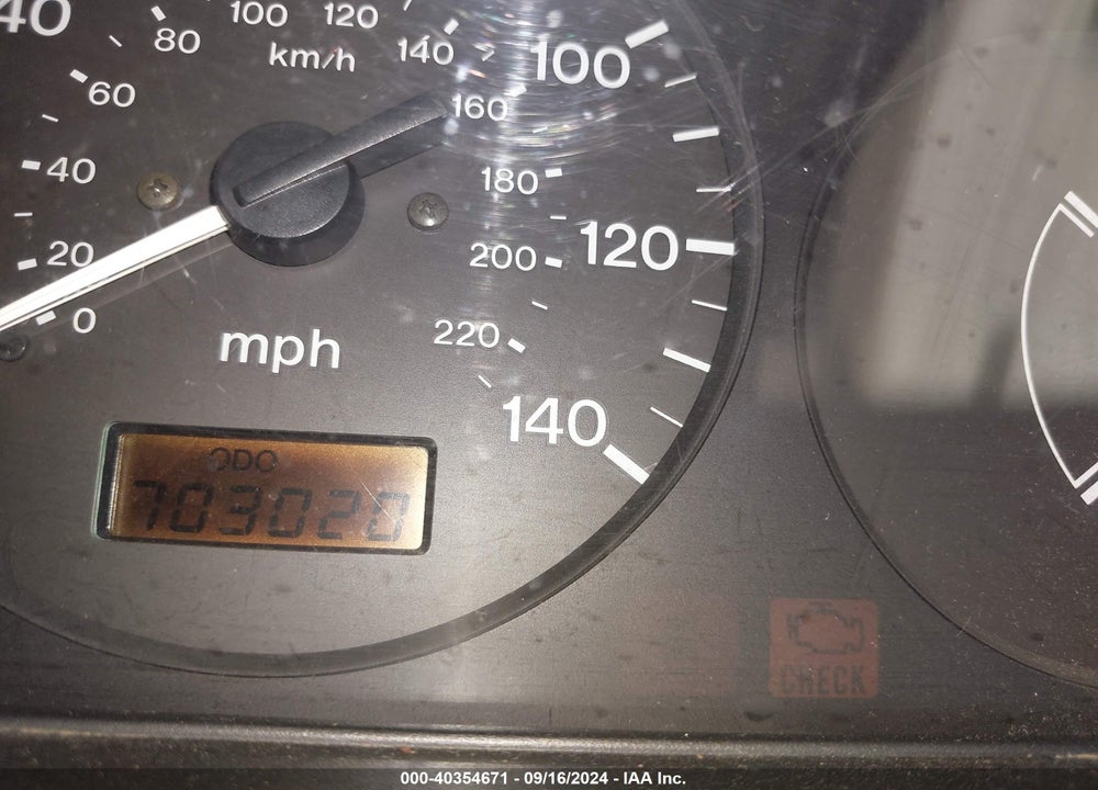 1997 MAZDA PROTEGE DX/LX VIN: JM1BC1411V0114427
