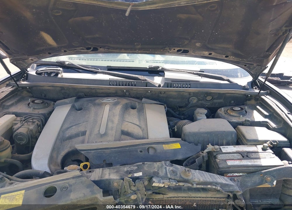 2005 HYUNDAI SANTA FE GLS/LX VIN: KM8SC73E95U967685
