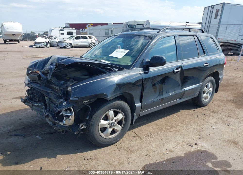 2005 HYUNDAI SANTA FE GLS/LX VIN: KM8SC73E95U967685