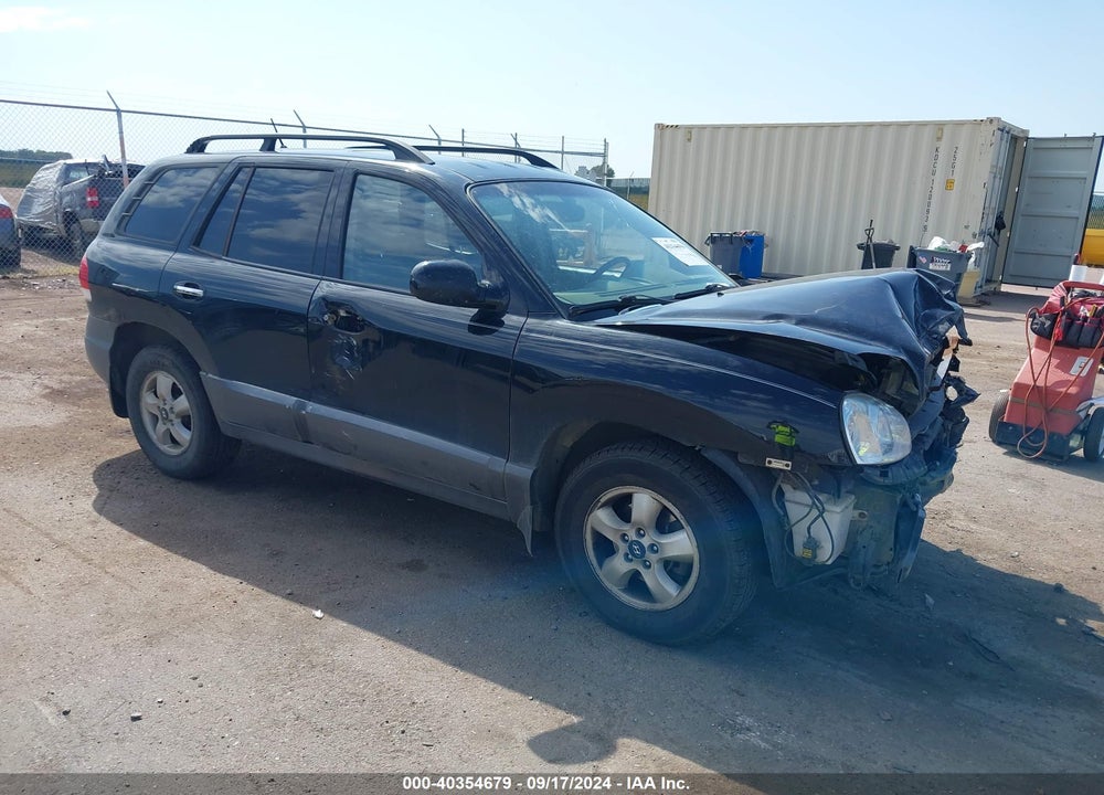 2005 HYUNDAI SANTA FE GLS/LX VIN: KM8SC73E95U967685
