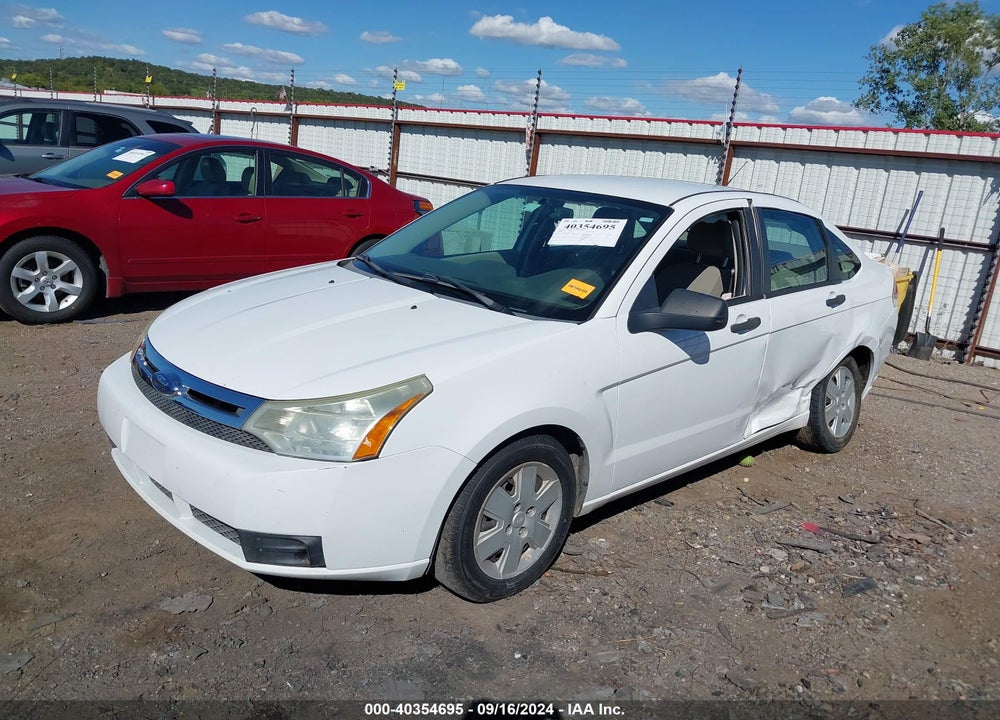 2008 FORD FOCUS S VIN: 1FAHP34N98W134025