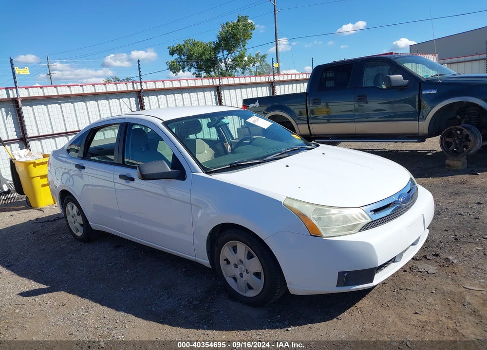 2008 FORD FOCUS S VIN: 1FAHP34N98W134025