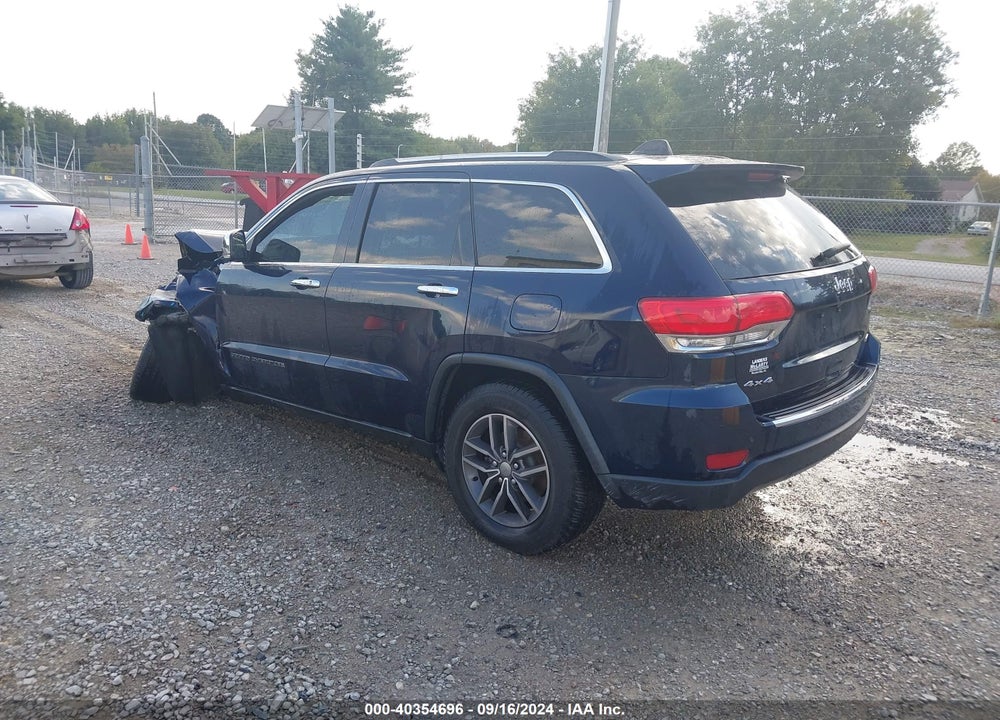 2017 JEEP GRAND CHEROKEE LIMITED 4X4 VIN: 1C4RJFBGXHC707201