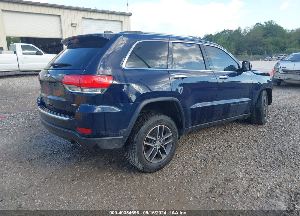 2017 JEEP GRAND CHEROKEE LIMITED 4X4 VIN: 1C4RJFBGXHC707201
