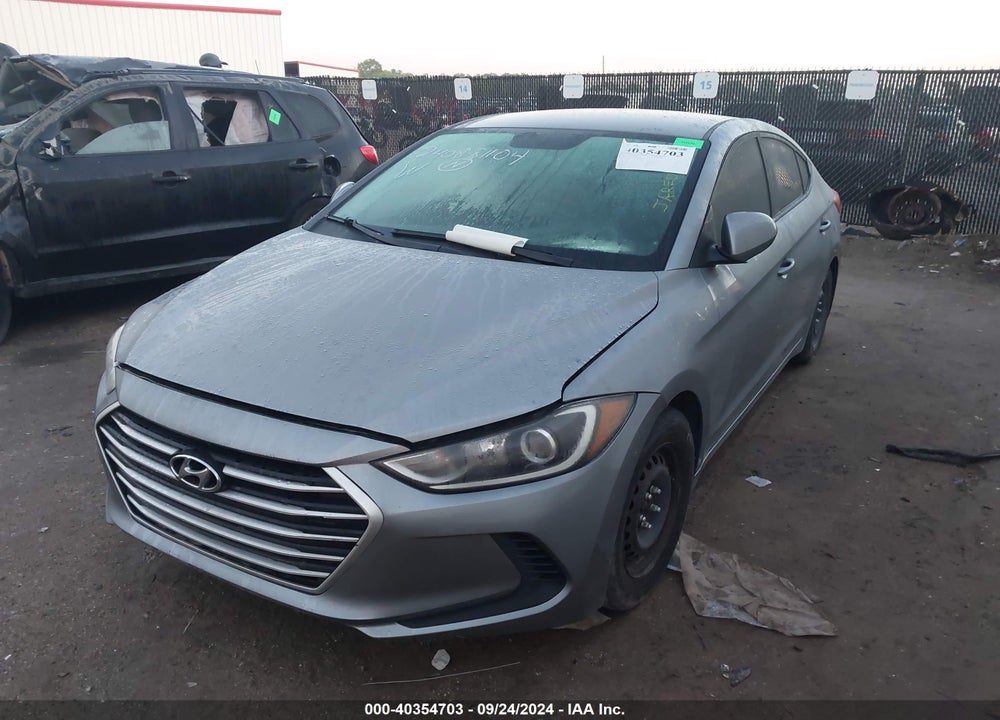 2017 HYUNDAI ELANTRA SE VIN: KMHD74LF1HU383547