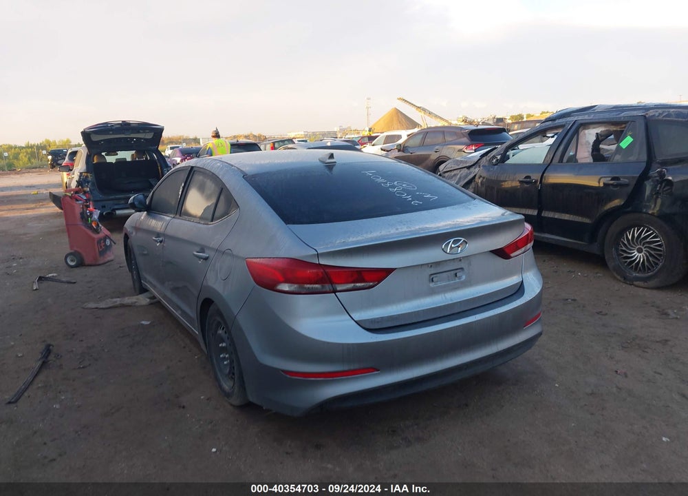 2017 HYUNDAI ELANTRA SE VIN: KMHD74LF1HU383547