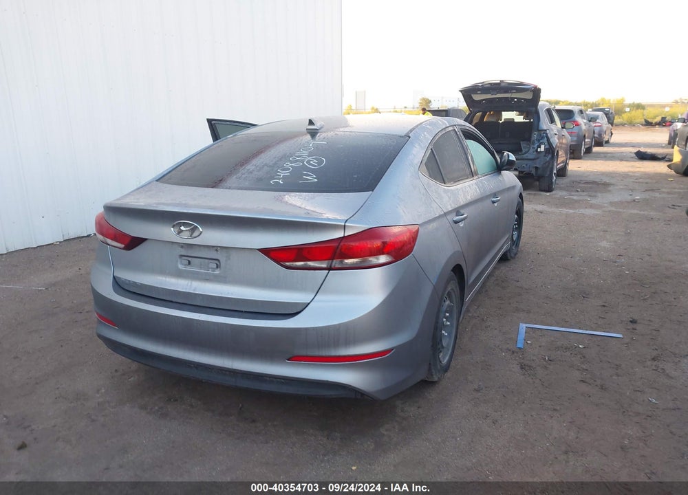 2017 HYUNDAI ELANTRA SE VIN: KMHD74LF1HU383547