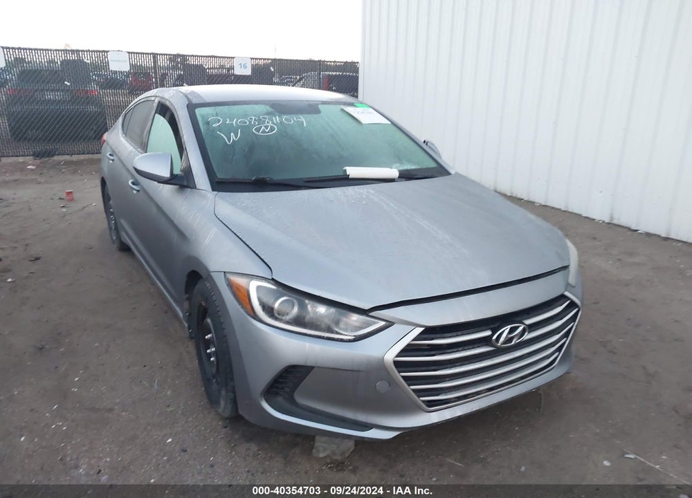 2017 HYUNDAI ELANTRA SE VIN: KMHD74LF1HU383547