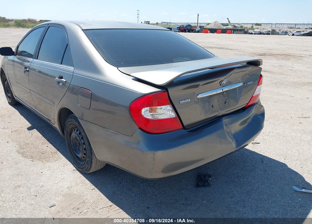 2003 TOYOTA CAMRY LE VIN: 4T1BE32K23U762376