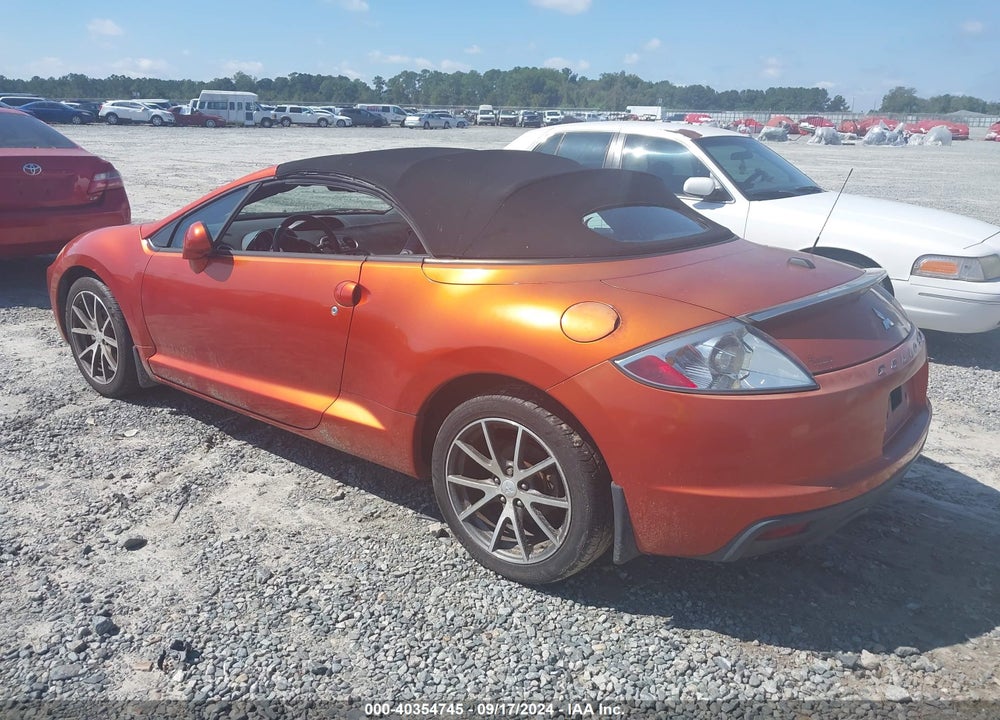 2011 MITSUBISHI ECLIPSE SPYDER GS SPORT VIN: 4A37L5EF4BE001946