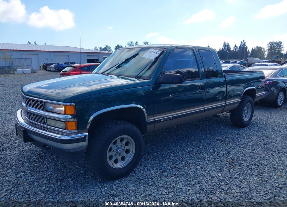 1998 CHEVROLET K1500 FLEETSIDE/SILVERADO FLEETSIDE/SPORTSIDE VIN: 2GCEK19RXW1224297