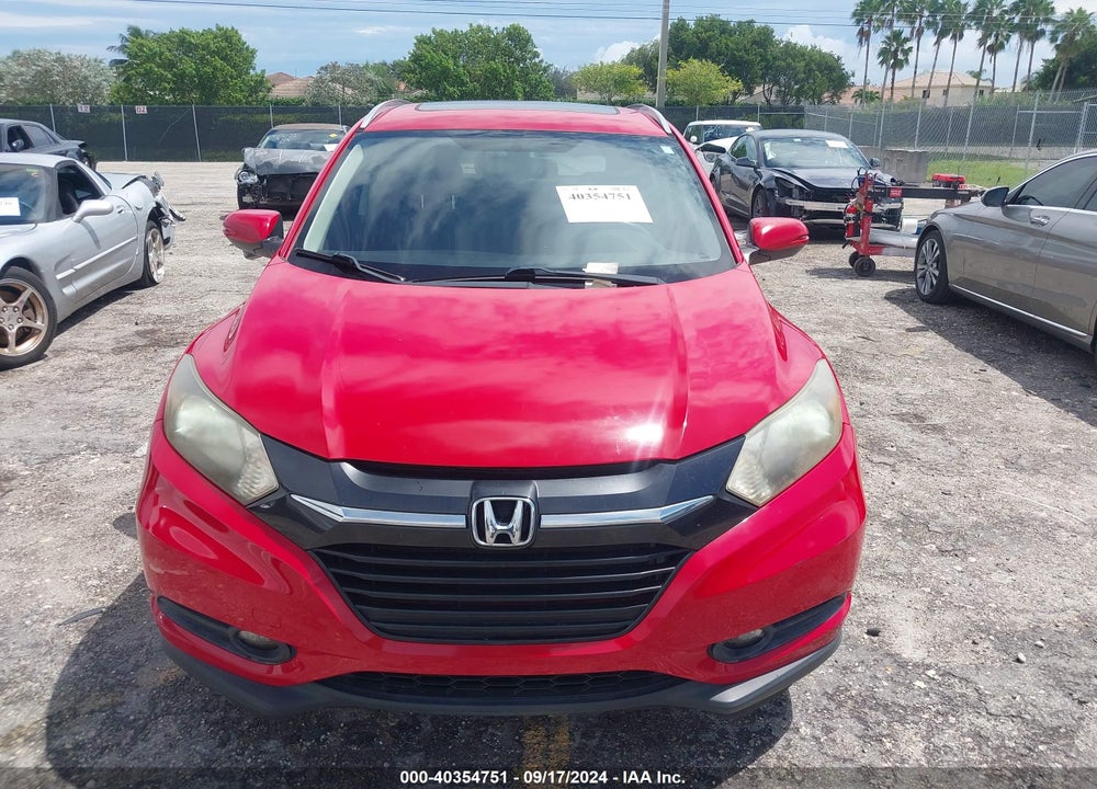 2016 HONDA HR-V EX-L VIN: 3CZRU5H75GM738856