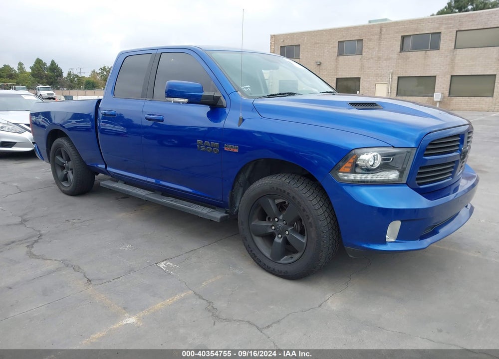 2017 RAM 1500 SPORT QUAD CAB 4X2 6'4 BOX VIN: 1C6RR6HT3HS735965