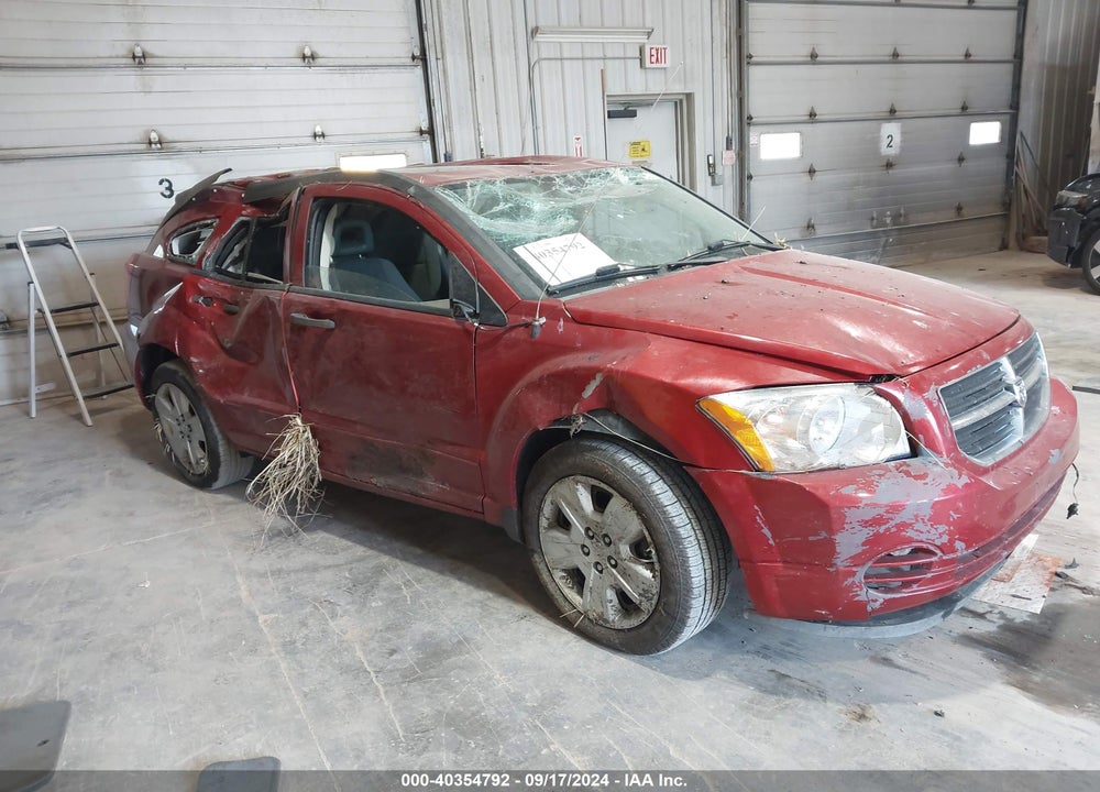 2007 DODGE CALIBER SXT VIN: 1B3HB48B27D127203