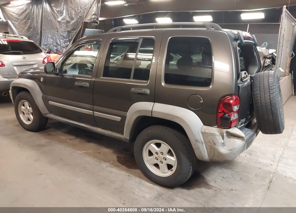 2006 JEEP LIBERTY SPORT VIN: 1J4GL48K46W289483