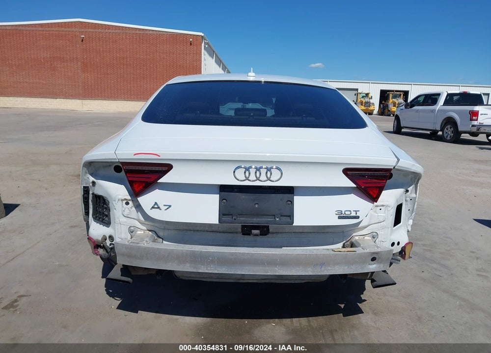 2016 AUDI A7 3.0T PREMIUM PLUS VIN: WAUWGAFC4GN170188
