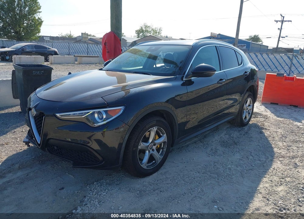 2018 ALFA ROMEO STELVIO VIN: ZASFAKAN6J7B68982