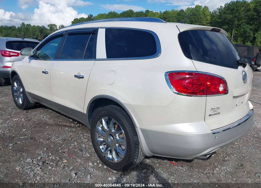 2012 BUICK ENCLAVE LEATHER VIN: 5GAKRCED0CJ313299