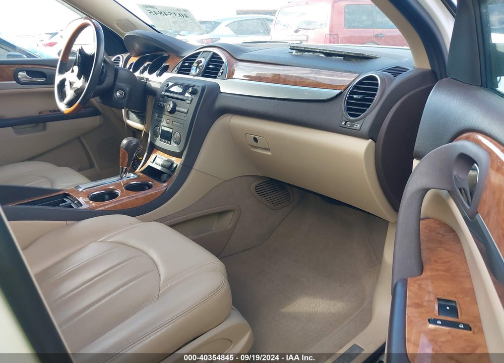 2012 BUICK ENCLAVE LEATHER VIN: 5GAKRCED0CJ313299