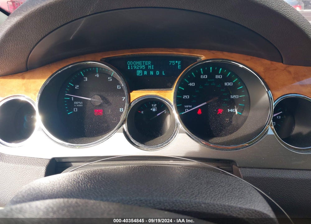 2012 BUICK ENCLAVE LEATHER VIN: 5GAKRCED0CJ313299