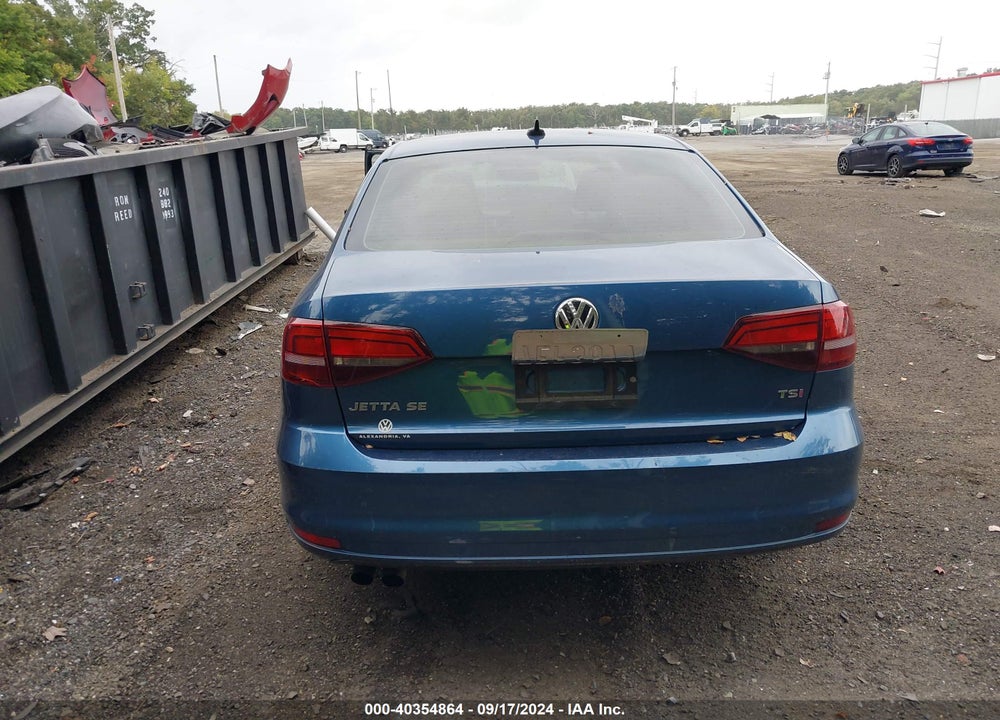 2017 VOLKSWAGEN JETTA 1.4T SE VIN: 3VWB67AJ4HM300556