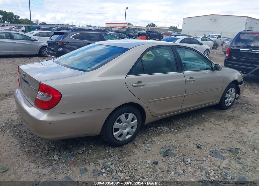2004 TOYOTA CAMRY LE VIN: 4T1BE32KX4U344617