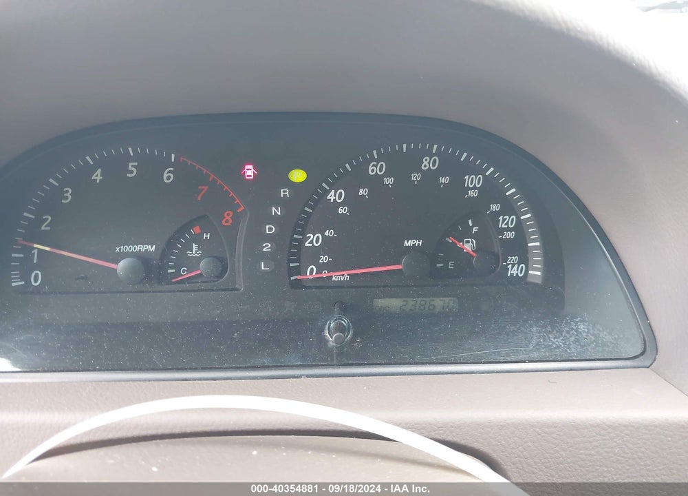 2004 TOYOTA CAMRY LE VIN: 4T1BE32KX4U344617