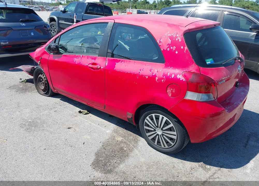 2009 TOYOTA YARIS VIN: JTDJT903695230765