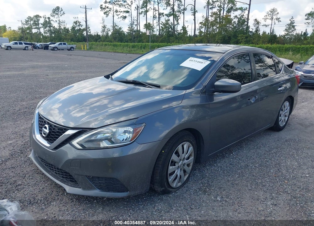 2017 NISSAN SENTRA SV VIN: 3N1AB7AP8HL653132