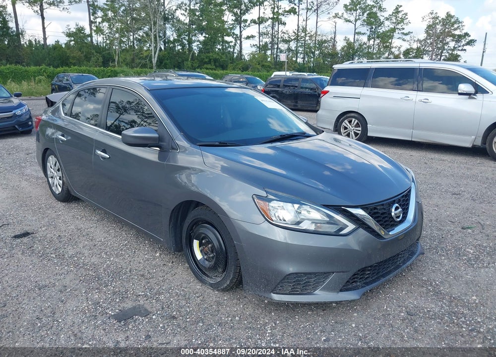 2017 NISSAN SENTRA SV VIN: 3N1AB7AP8HL653132