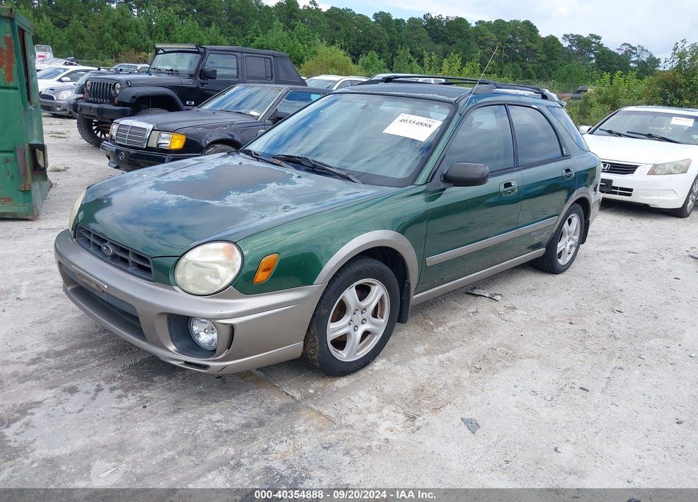 2003 SUBARU IMPREZA OUTBACK SPORT VIN: JF1GG68523H803000