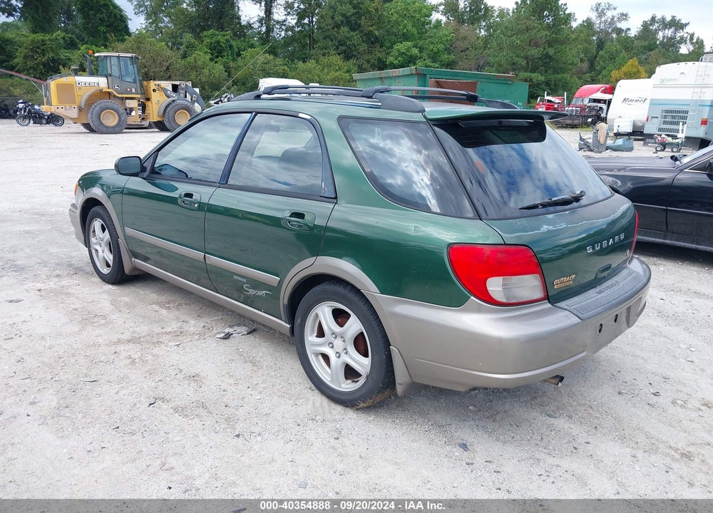 2003 SUBARU IMPREZA OUTBACK SPORT VIN: JF1GG68523H803000