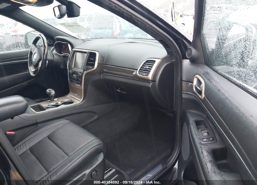 2014 JEEP GRAND CHEROKEE OVERLAND VIN: 1C4RJECG4EC221679