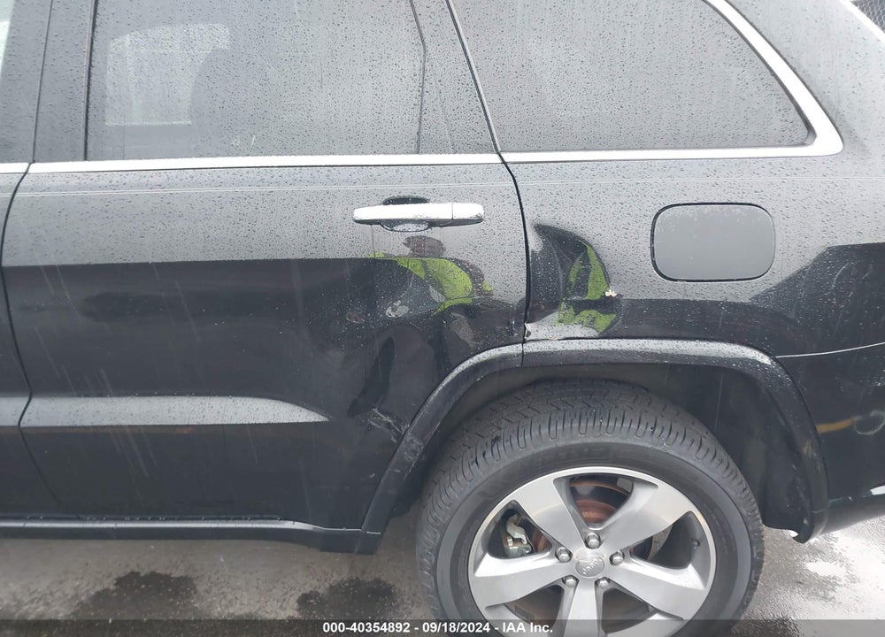 2014 JEEP GRAND CHEROKEE OVERLAND VIN: 1C4RJECG4EC221679