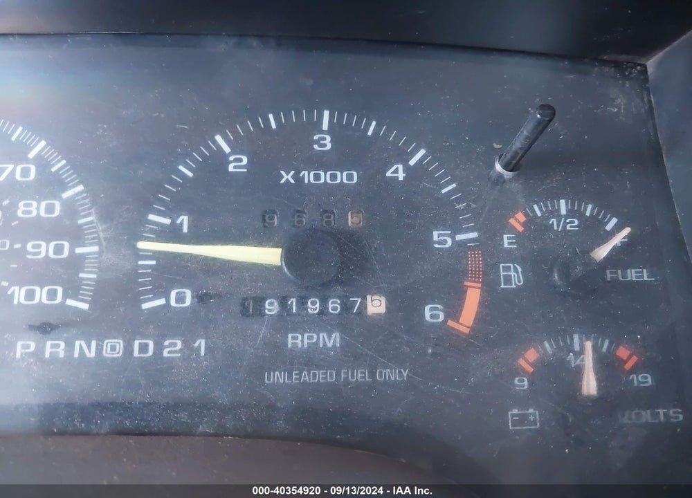 1996 GMC SONOMA VIN: 1GTCS19W1T8536496