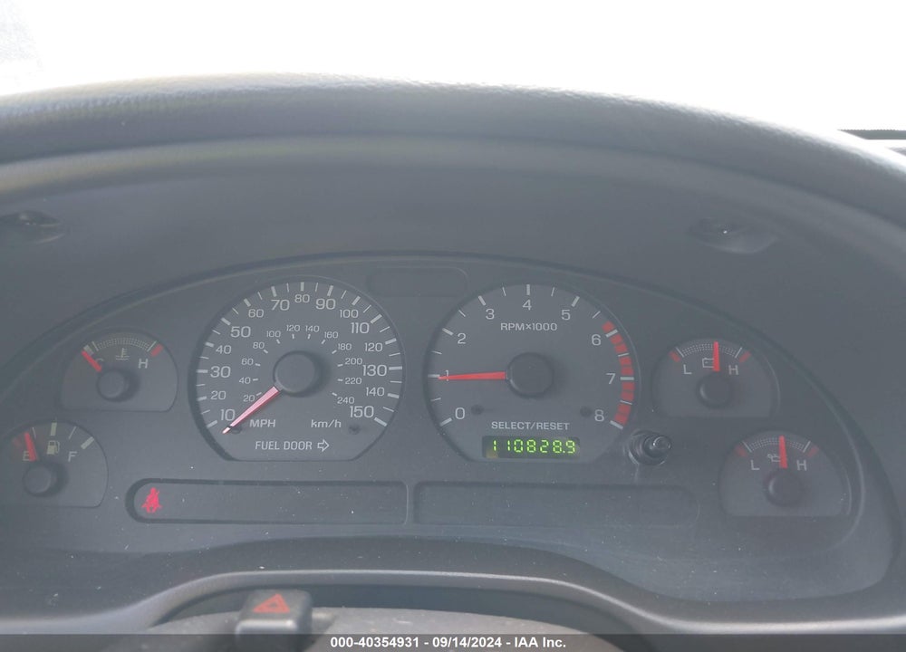 2001 FORD MUSTANG GT VIN: 1FAFP42X61F263217