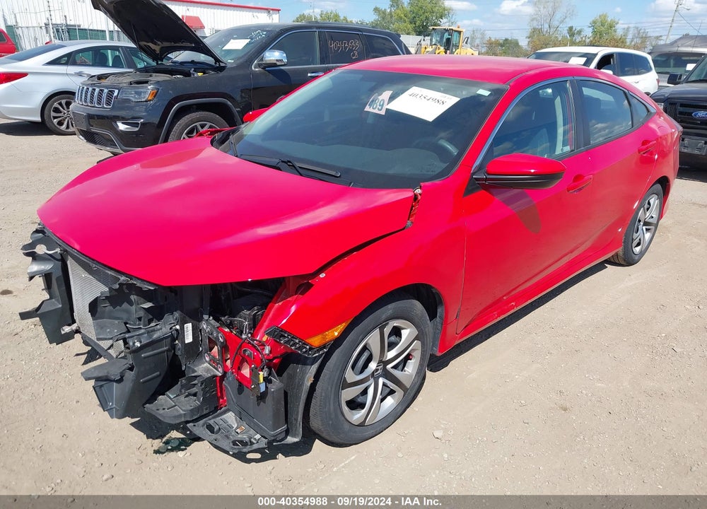 2018 HONDA CIVIC LX VIN: 2HGFC2F52JH558639